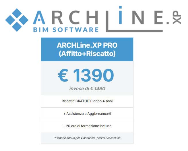 ARCHLINE XP PRO 2025 Affitto + Riscatto